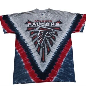 Majestic Atlanta Falcons Tie Dye Tee Sz M